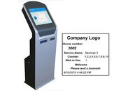 Αυτόματη διαχείριση ουράς εισιτηρίων Dispenser Queue Kiosk Number Token Machine with Dual Printer