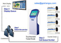Απεριόριστο υποκατάστημα τράπεζας 22 ηλεκτρονικό σύστημα διαχείρισης σειρών αναμονής ίντσας LCD