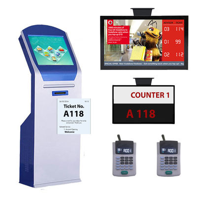 1 έτους εξουσιοδότησης LCD αντίθετο σύστημα διαχείρισης σειρών αναμονής επίδειξης αυτόματο
