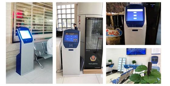 Αυτόματο σύστημα διαχείρισης ουράς Μηχανή κιόσκου εισιτηρίων με οθόνη LCD